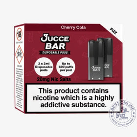 JUCCE BAR DISPOSABLE POD  ( CHERRY COLA  )