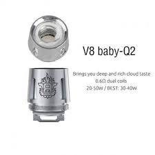 SMOK - V8 BABY COIL Q2 0.6 OHM ( 5 PC )