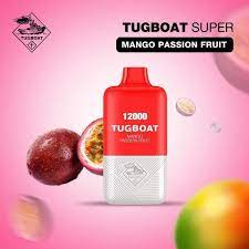 TUGBOAT - SUPER 12000 PUFFS 5% ( MANGO PASSION FRUIT ICE )
