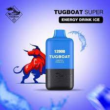 TUGBOAT - SUPER 12000 PUFFS 5% ( ENERGY DRINK ICE )