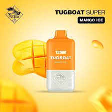 TUGBOAT - SUPER 12000 PUFFS 5% ( MANGO ICE )