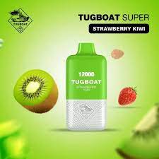 TUGBOAT - SUPER 12000 PUFFS 5% ( STRAWBERRY KIWI )