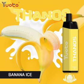 YUOTO -  THANOS 5% 5000 PUFFS ( BANANA ICE )