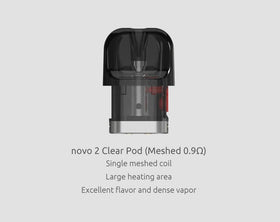 SMOK - NOVO 2 S CLEAR PODS ( MESH 0.9 ) ( 3 PC )