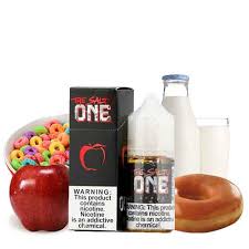 THE SALTY ONE - APPLE CEREAL DONUT MILK SALTNIC ( 50 MG )