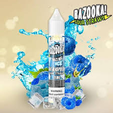 BAZOOKA - BLUE RASPEERY ICE SALTNIC ( 50 MG )