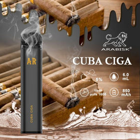 ARABISK  - 1600 PUFFS 5% MG ( CUBA CIGA )