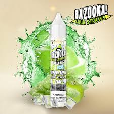 BAZOOKA - GREEN APPLE  ICE SALTNIC ( 25 MG )