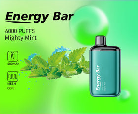 ENERGY BAR - 6000 PUFFS 5% ( MIGHTY MINT )