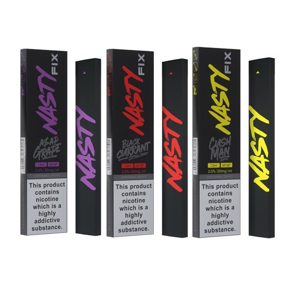 NASTY - FIX DISPOSABLE 400 PUFFS 50 MG 1PC /PACK