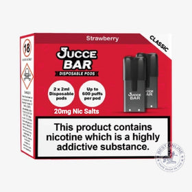 JUCCE BAR DISPOSABLE POD  ( STRAWBERRY )