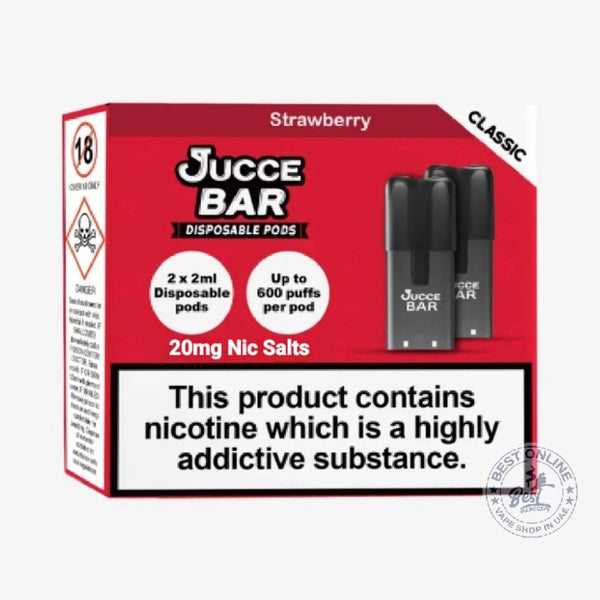 JUCCE BAR DISPOSABLE POD  ( STRAWBERRY )