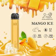 ARABISK  - 1600 PUFFS 3% MG ( MANGO ICE )