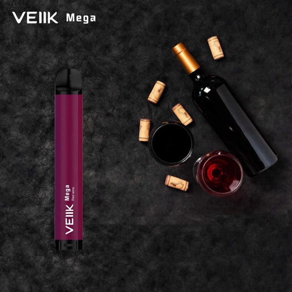 VEIIK - MICKO PIE 600 PUFFS 5% (  RED WINE  )