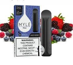 MYLE MINI DISPOSABLE -5%MG- 2PC/PACK ( MIXED BERRIES )