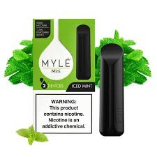 MYLE MINI DISPOSABLE -5%MG- 2PC/PACK ( ICED MINT )