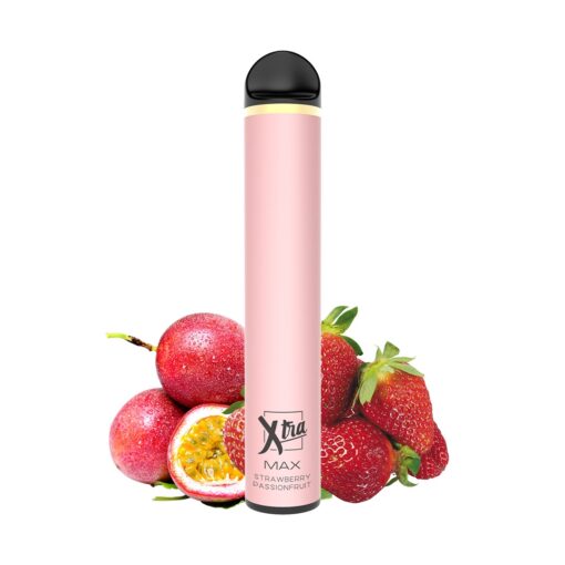 XTRA DISPOSABLE - MAX 2500 PUFFS 5% ( STRAWBERRY PASSIONFRUIT )