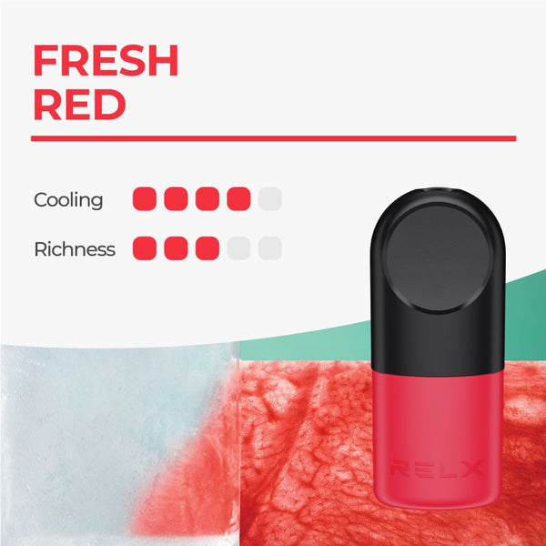 RELX - INFINITY PRO PODS ( FRESHED RED ) 18 MG 2PC/PACK