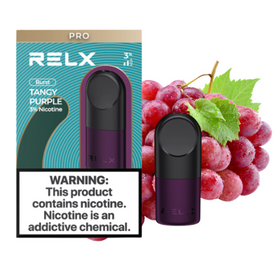 RELX - INFINITY PRO PODS ( TANGY PURPLE ) 18 MG 2PC/PACK