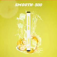 SMOOTH - 500 PUFFS 2% - 3P/PACK ( BANANA ICE )