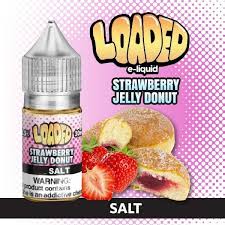 LOADED - STRAWBERRY JELLY DOUNT SALTNIC ( 35 MG )
