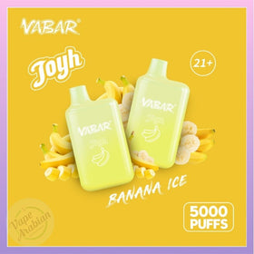 VABAR - JOYH 5000 PUFFS 5% ( BANANA ICE )