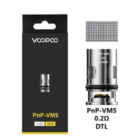 VOOPOO - PNP COILS VM5 0.2 OHM ( 5 PC )