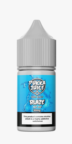 PUKKA JUICE - ( BLAZE NO ICE  ) SALTNIC ( 50 MG )