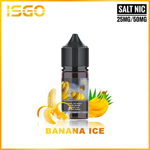 ISGO - BANANA ICE SALTNIC ( 25 MG )