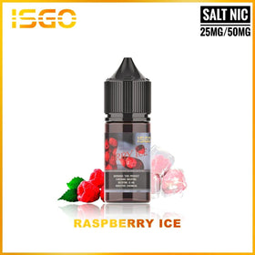 ISGO - RASPBERRY ICE SALTNIC ( 25 MG )