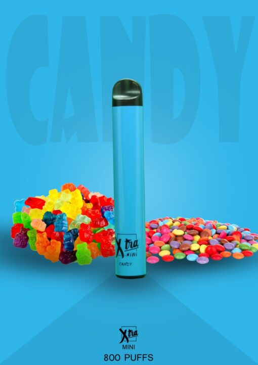 XTRA DISPOSABLE - MINI 800 PUFFS 2% ( CANDY )