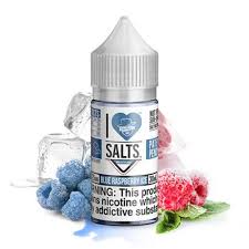 I LOVE SALT - BLUE RASPBERRY ICE SALTNIC ( 25 MG )