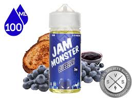 JAM MONSTER  - Blueberry 100 ML ( 3 MG )