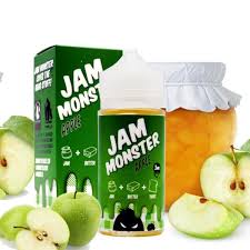 JAM MONSTER Liquids - Apple 100 ML ( 3 MG )