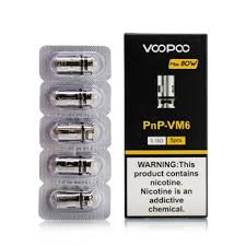 VOOPOO - PNP COILS VM4 0.6 ( 5 PC )